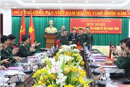 Bàn giao chức vụ Chính ủy Bộ CHQS tỉnh Thái Nguyên